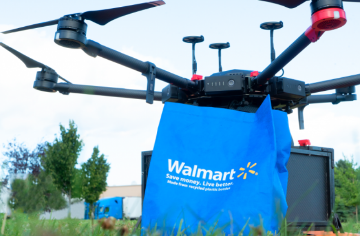 Walmart cada vez mais perto de entregar mercadorias por drones