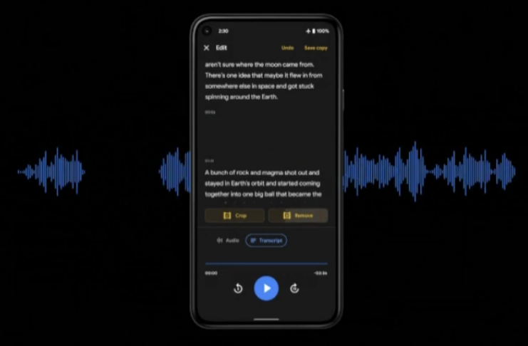 Aplicativo de gravação de áudio do Google terá recurso de edição