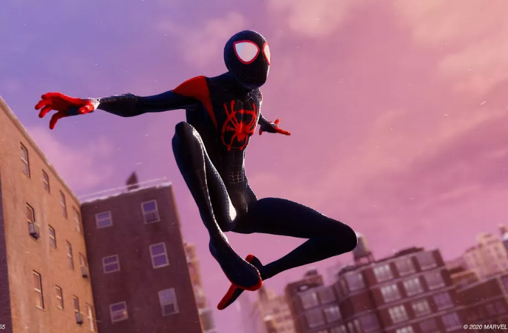 Homem-Aranha: Miles Morales está ganhando incrível roupa animada do Aranhaverso