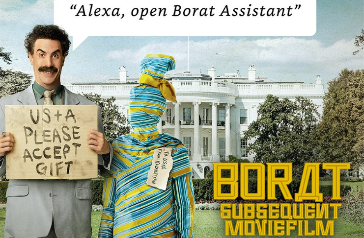 Agora você pode ativar o Borat como assistente de voz da Alexa