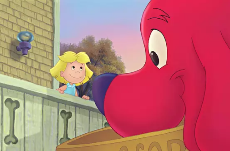 Primeira olhada no live-action de Clifford, o Gigante Cão Vermelho é revelada