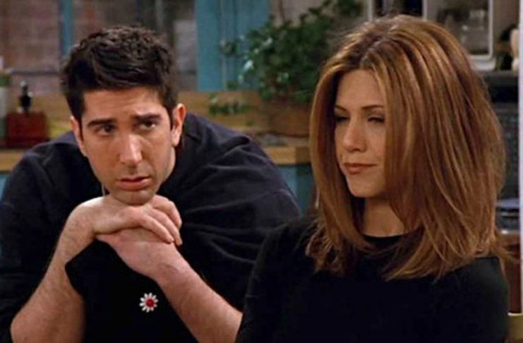 Separação de Ross e Rachel votada pelos fãs como a mais triste de todos os tempos na TV