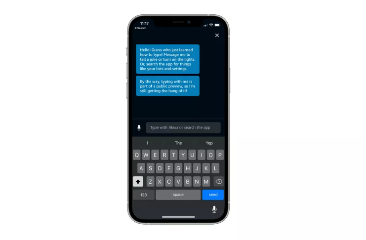Amazon agora permite que você envie mensagens de texto para Alexa no iOS