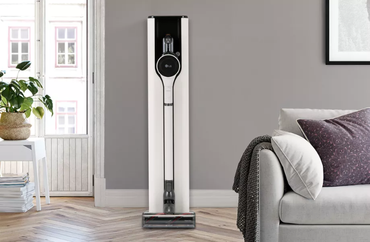 Mais recente aspirador de pó sem fio da LG se esvazia automaticamente