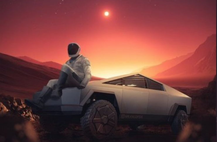 Elon Musk planeja permanecer em Marte e trabalhar via Starlink até 2050