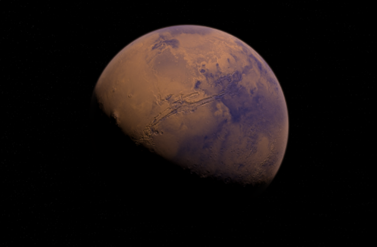 HiRISE captura imagens do enorme desfiladeiro de Marte - o maior do sistema solar
