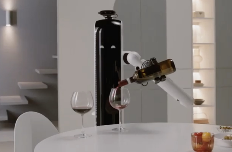 Samsung está fazendo robô que pode servir vinho e trazer-lhe uma bebida