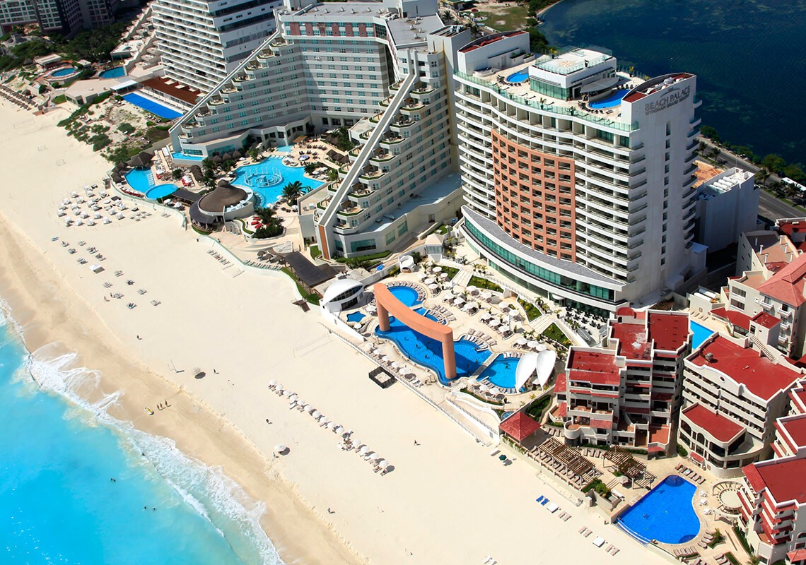 Os 7 melhores hotéis de luxo de Cancún