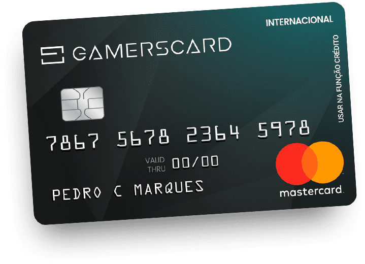 GAMESCARD – conheça o cartão internacional para gamers e saiba como solicitar