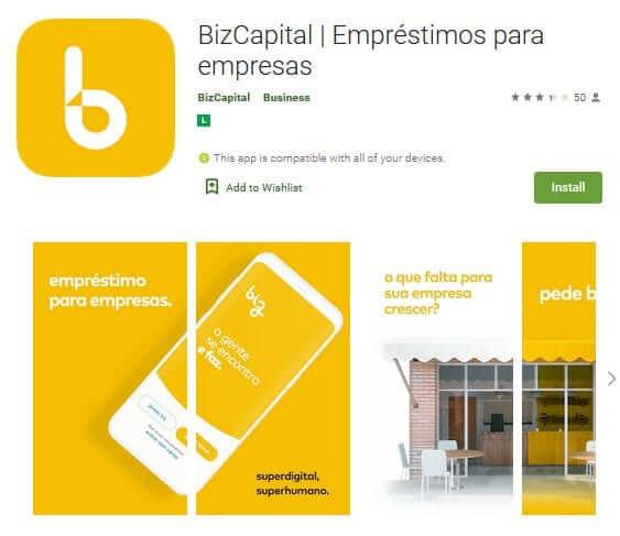 Financiamento Biz Capital para empresas - Saiba como simular e solicitar online