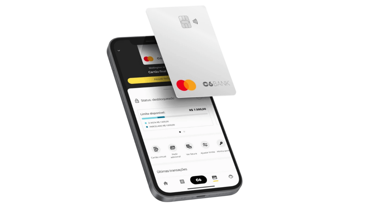 Cartão de Crédito C6 Bank: Como solicitar, benefícios e mais