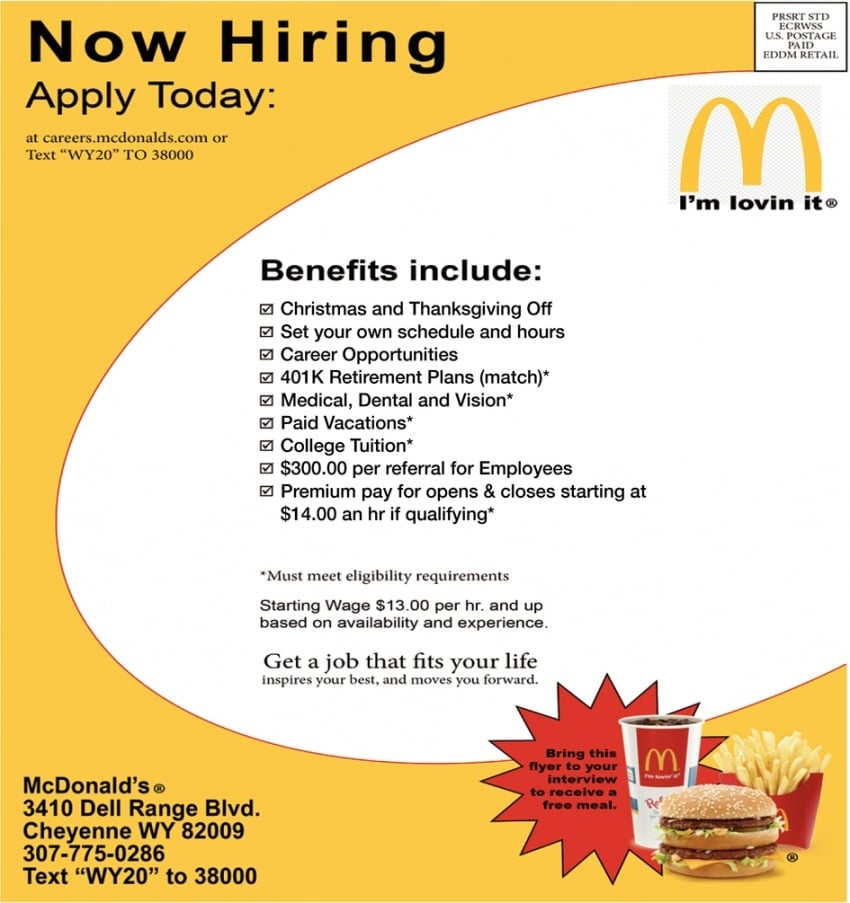 Aprende cómo solicitar empleos disponibles en McDonald's