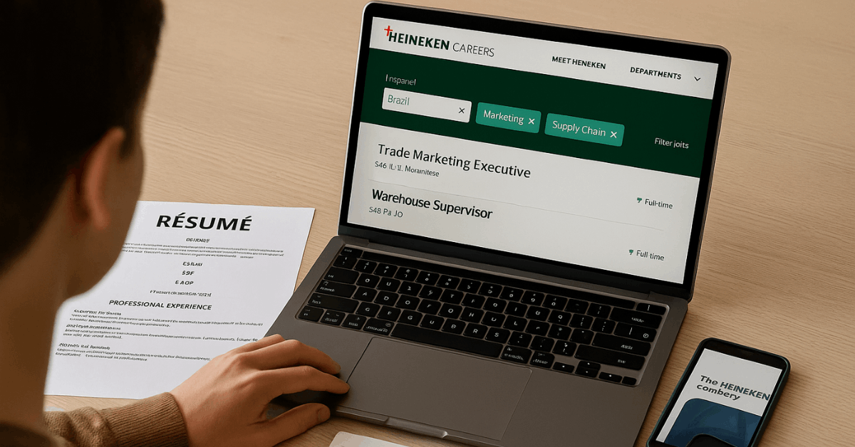 Oportunidades de emprego na Heineken Brasil: Informações sobre vagas