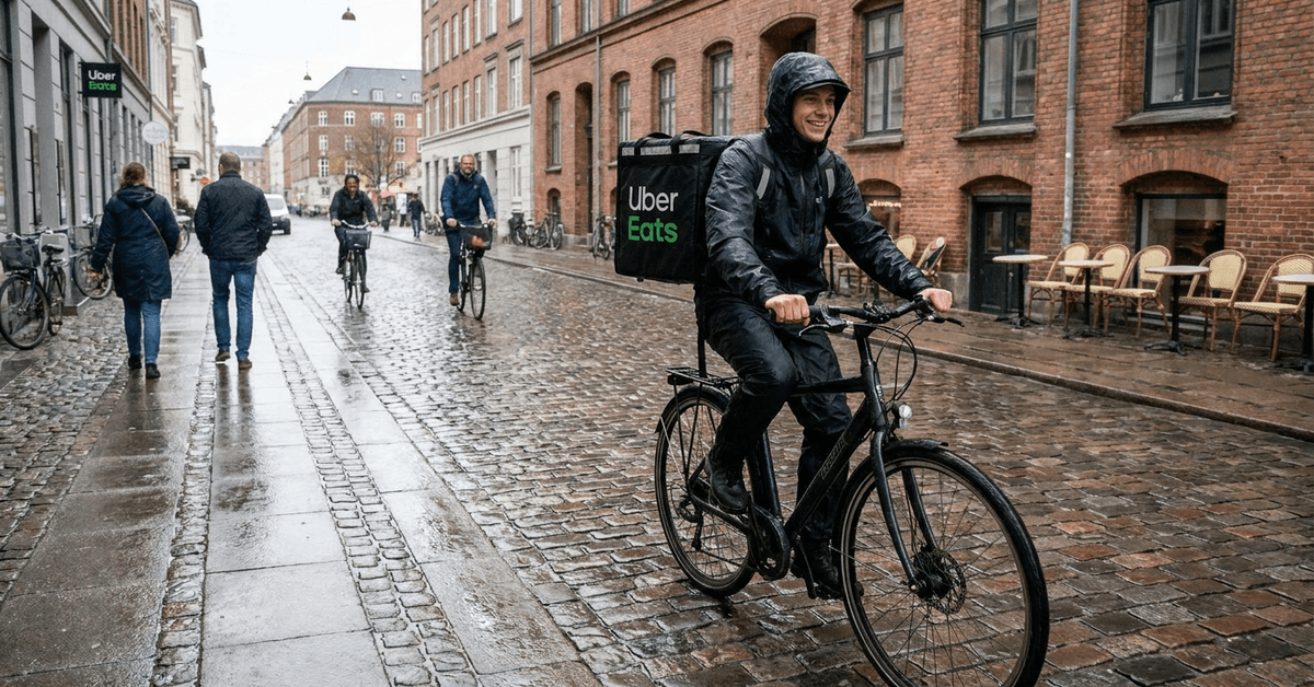 Become a Courier: How to Start Delivering with Uber Eats in Denmark – A Step-by-Step Guide